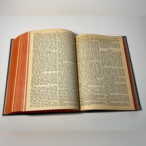 Vintage Holy Bible Saint Joseph Textbook Edition Confraternity Version 1963 VTG - Picture 10 of 13